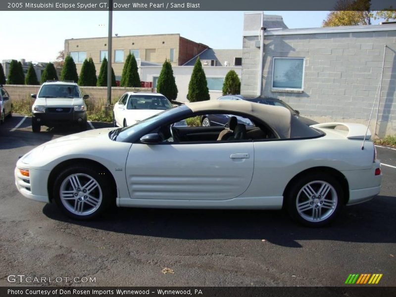 Dover White Pearl / Sand Blast 2005 Mitsubishi Eclipse Spyder GT
