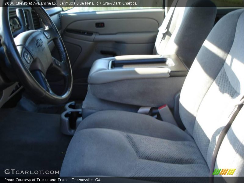 Bermuda Blue Metallic / Gray/Dark Charcoal 2006 Chevrolet Avalanche LS