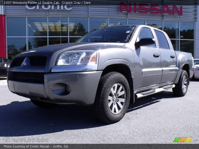 Granite Gray / Slate 2007 Mitsubishi Raider LS Double Cab