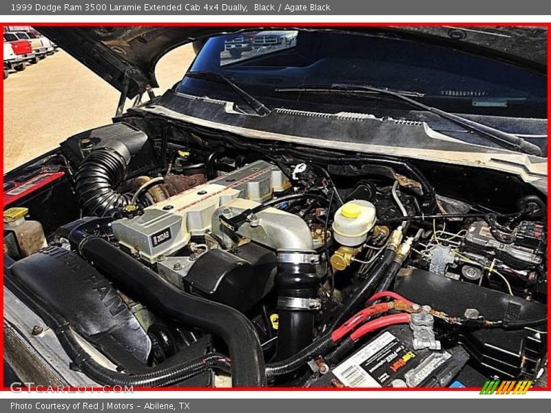 Black / Agate Black 1999 Dodge Ram 3500 Laramie Extended Cab 4x4 Dually