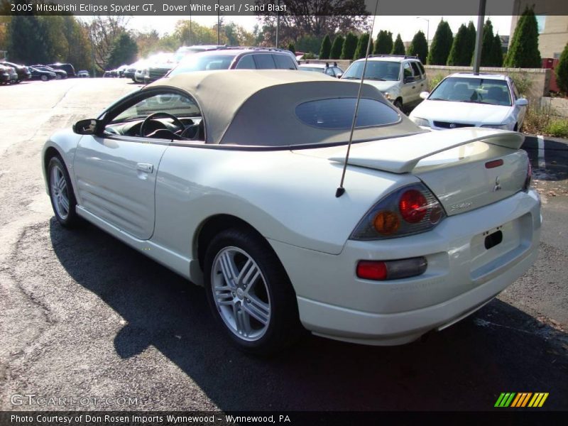 Dover White Pearl / Sand Blast 2005 Mitsubishi Eclipse Spyder GT