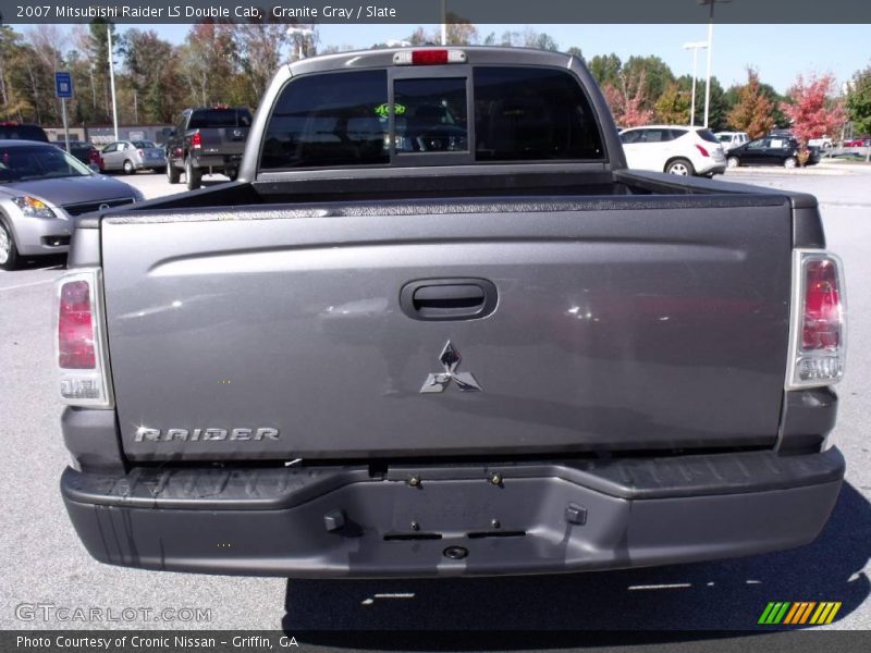 Granite Gray / Slate 2007 Mitsubishi Raider LS Double Cab