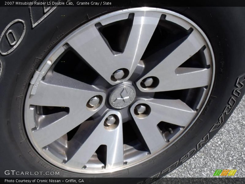 Granite Gray / Slate 2007 Mitsubishi Raider LS Double Cab