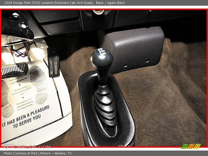 Black / Agate Black 1999 Dodge Ram 3500 Laramie Extended Cab 4x4 Dually