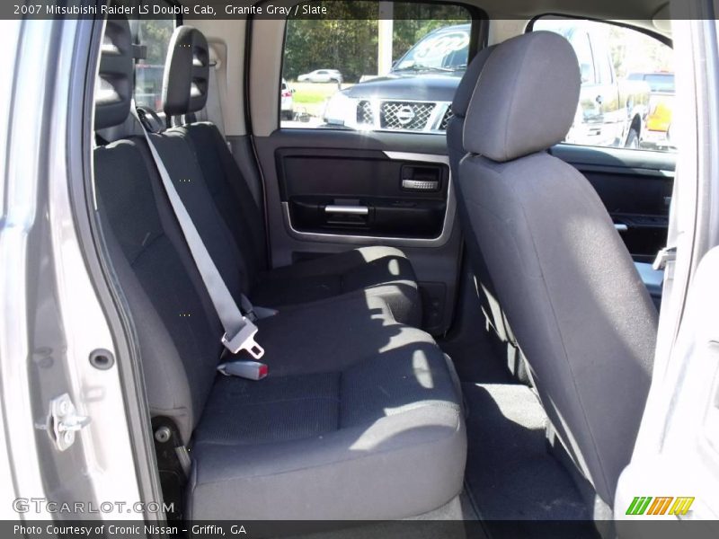 Granite Gray / Slate 2007 Mitsubishi Raider LS Double Cab