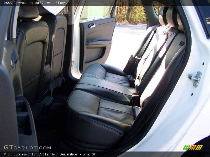 White / Ebony 2009 Chevrolet Impala SS