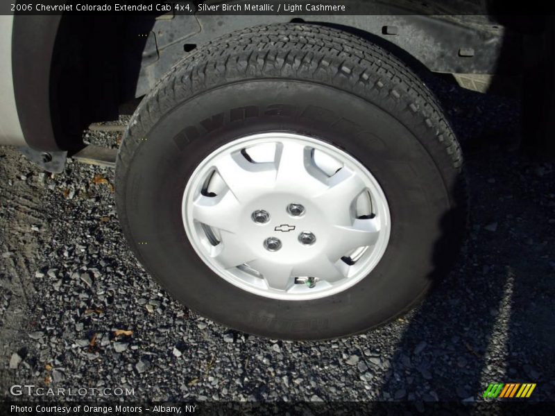 Silver Birch Metallic / Light Cashmere 2006 Chevrolet Colorado Extended Cab 4x4