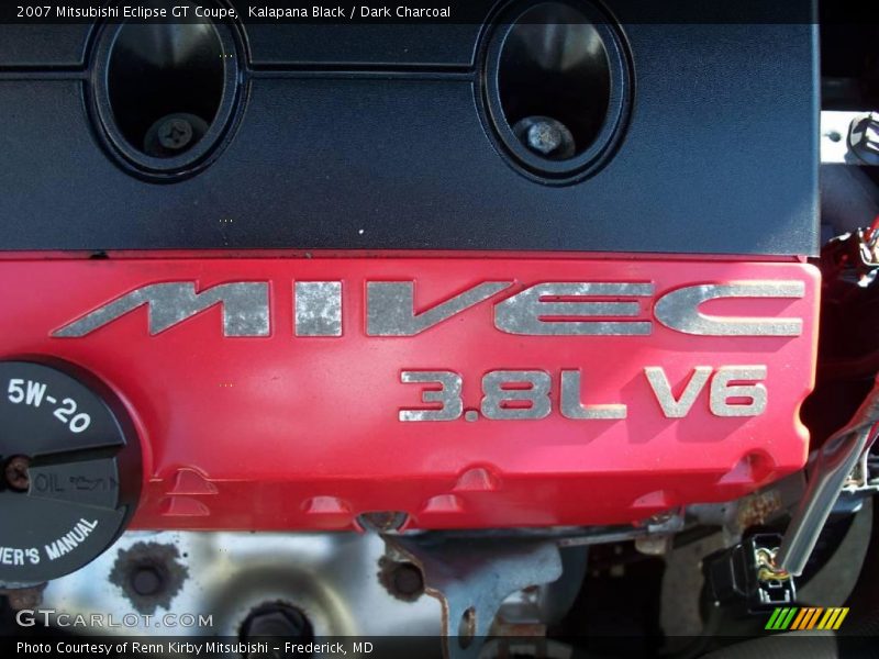 Kalapana Black / Dark Charcoal 2007 Mitsubishi Eclipse GT Coupe