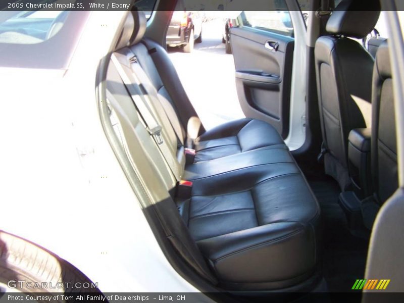 White / Ebony 2009 Chevrolet Impala SS