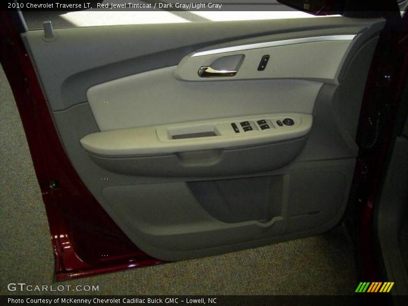 Red Jewel Tintcoat / Dark Gray/Light Gray 2010 Chevrolet Traverse LT