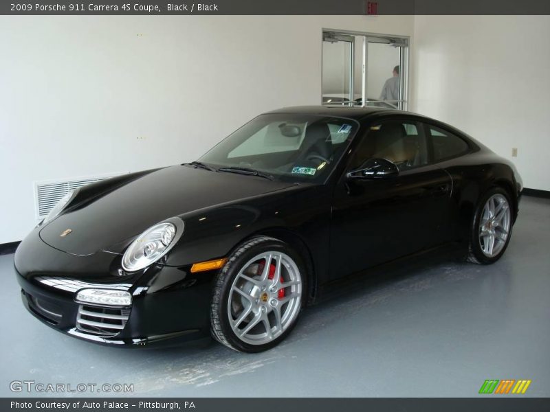 Black / Black 2009 Porsche 911 Carrera 4S Coupe