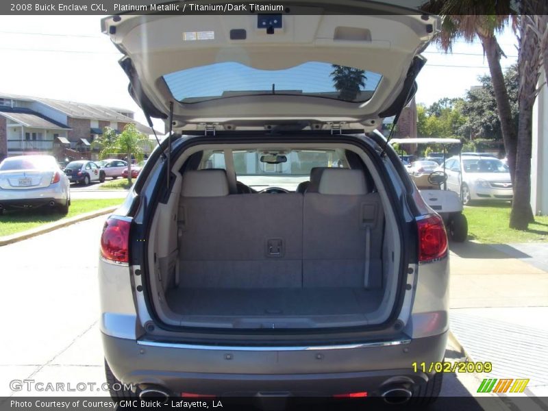 Platinum Metallic / Titanium/Dark Titanium 2008 Buick Enclave CXL