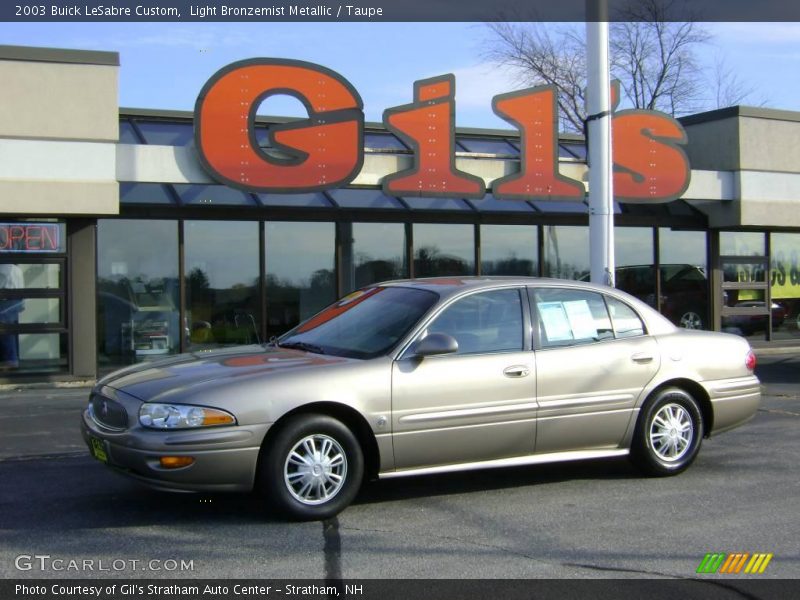 Light Bronzemist Metallic / Taupe 2003 Buick LeSabre Custom