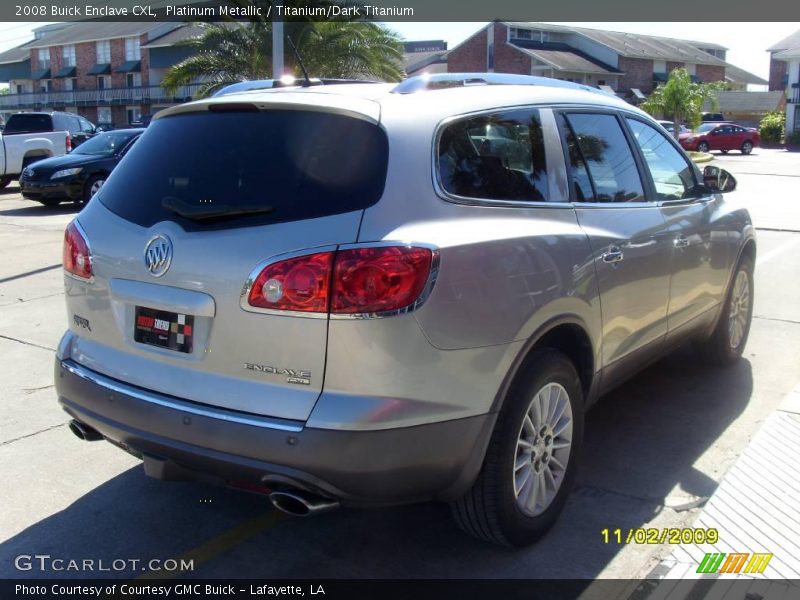 Platinum Metallic / Titanium/Dark Titanium 2008 Buick Enclave CXL