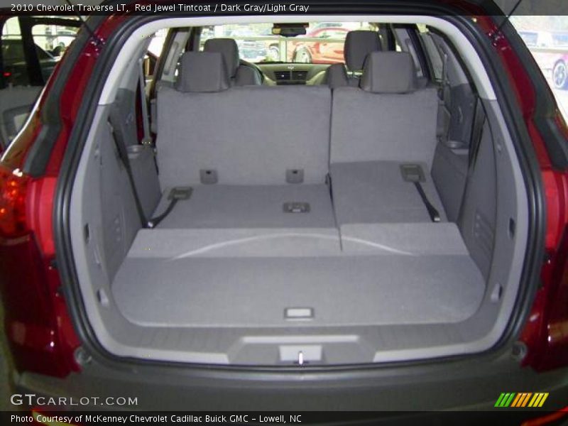 Red Jewel Tintcoat / Dark Gray/Light Gray 2010 Chevrolet Traverse LT