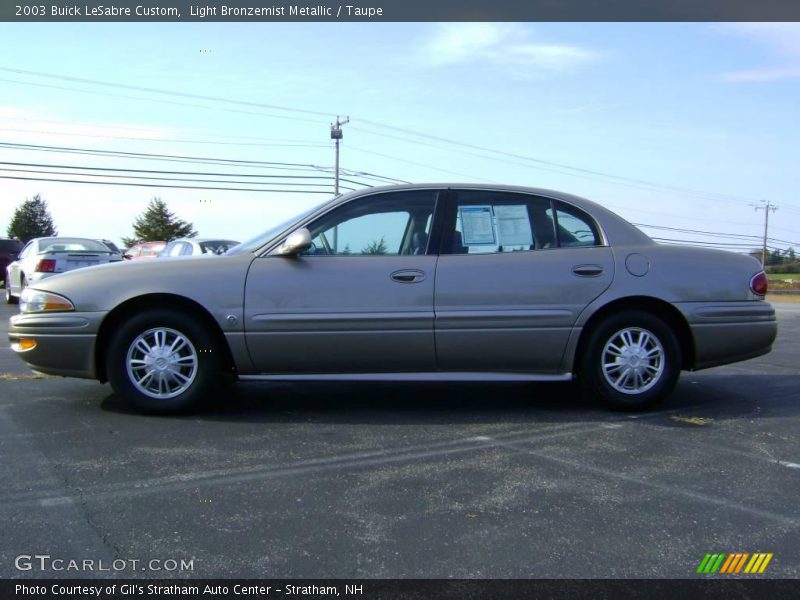 Light Bronzemist Metallic / Taupe 2003 Buick LeSabre Custom