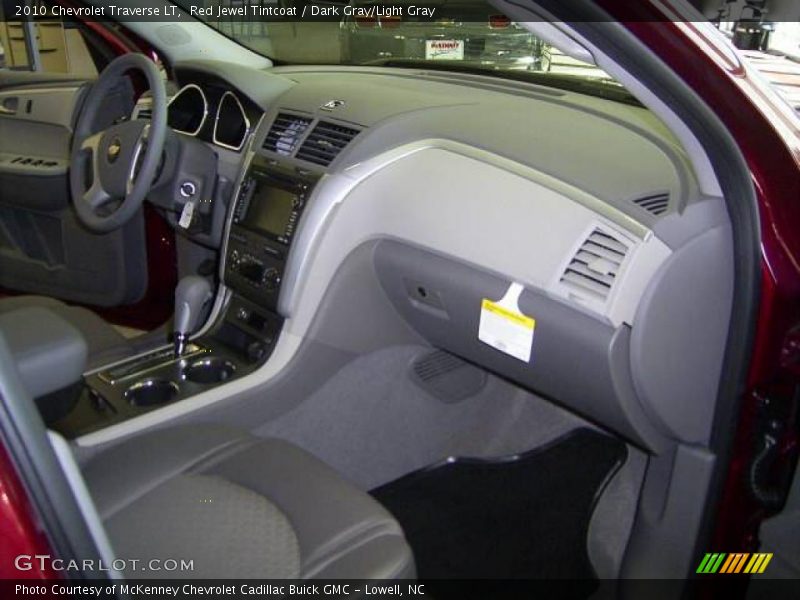 Red Jewel Tintcoat / Dark Gray/Light Gray 2010 Chevrolet Traverse LT