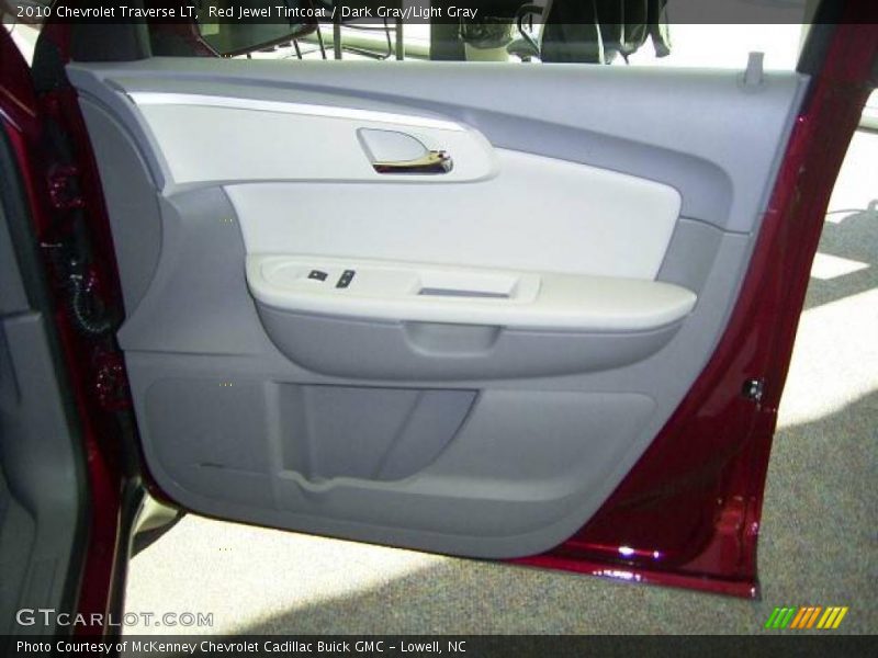 Red Jewel Tintcoat / Dark Gray/Light Gray 2010 Chevrolet Traverse LT