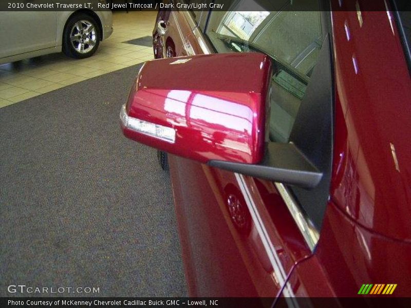 Red Jewel Tintcoat / Dark Gray/Light Gray 2010 Chevrolet Traverse LT