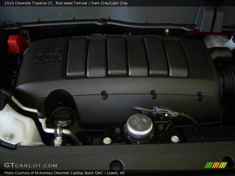 Red Jewel Tintcoat / Dark Gray/Light Gray 2010 Chevrolet Traverse LT