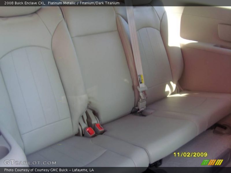 Platinum Metallic / Titanium/Dark Titanium 2008 Buick Enclave CXL
