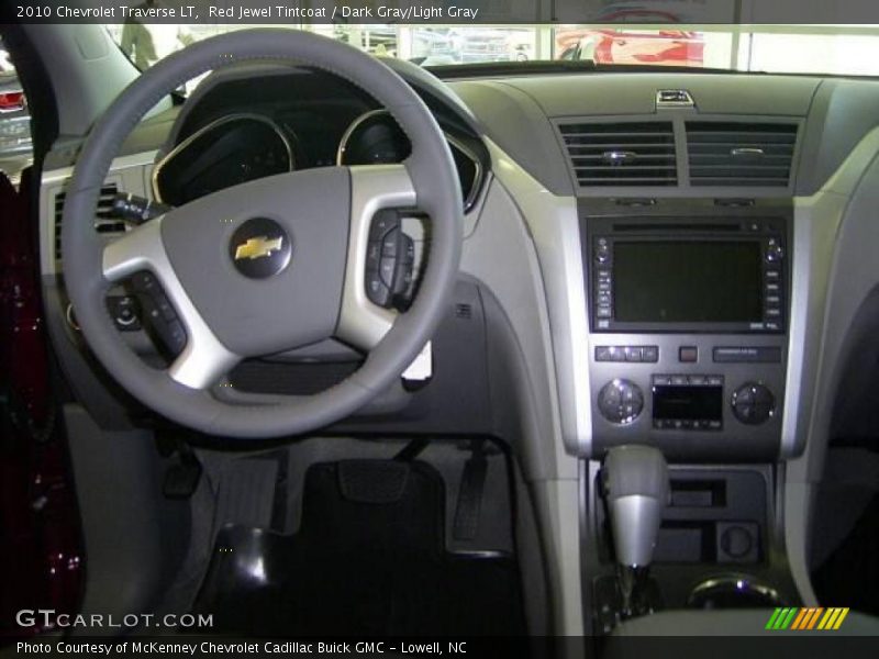 Red Jewel Tintcoat / Dark Gray/Light Gray 2010 Chevrolet Traverse LT