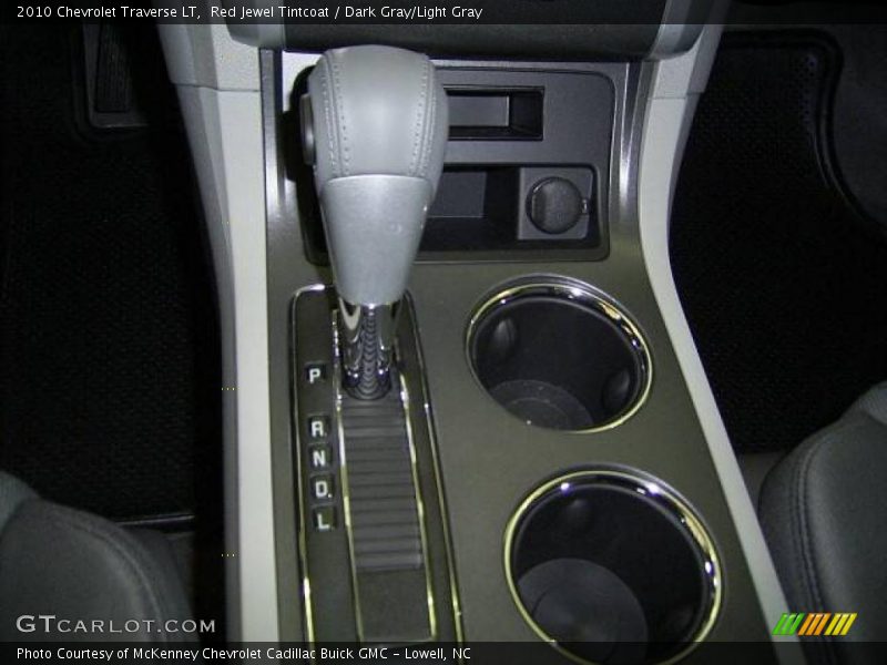 Red Jewel Tintcoat / Dark Gray/Light Gray 2010 Chevrolet Traverse LT