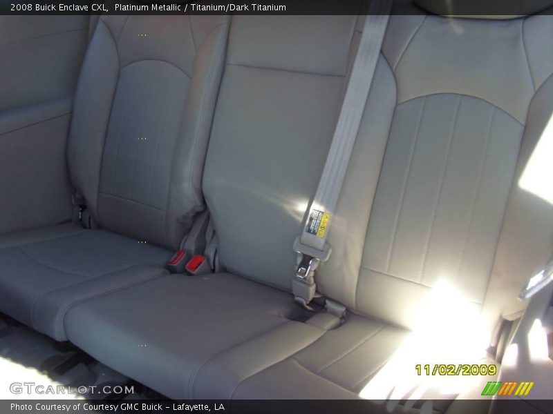 Platinum Metallic / Titanium/Dark Titanium 2008 Buick Enclave CXL