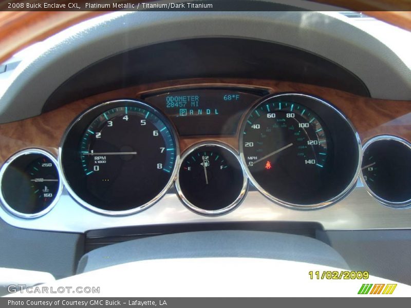 Platinum Metallic / Titanium/Dark Titanium 2008 Buick Enclave CXL