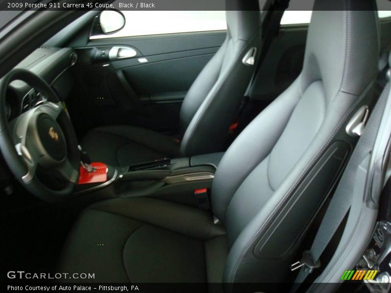 Black / Black 2009 Porsche 911 Carrera 4S Coupe