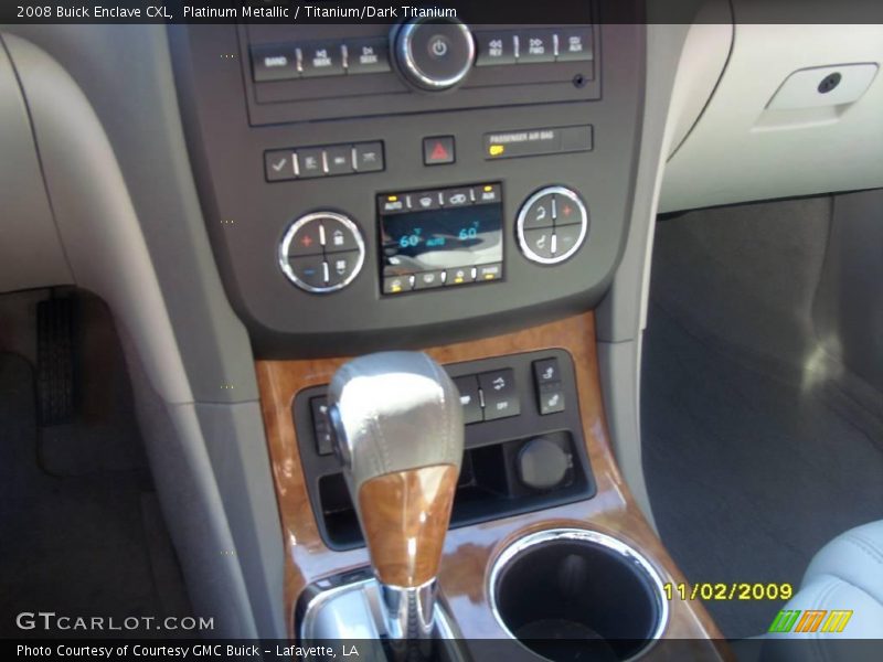 Platinum Metallic / Titanium/Dark Titanium 2008 Buick Enclave CXL