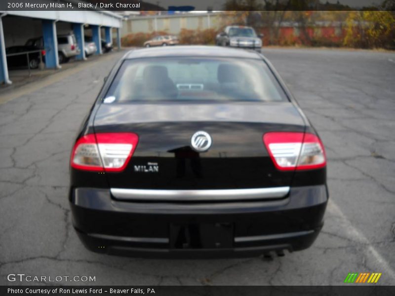 Black / Dark Charcoal 2006 Mercury Milan I4