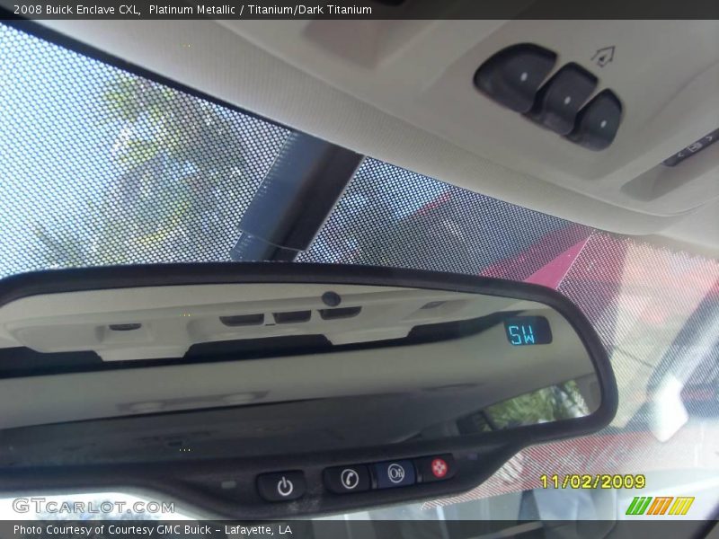 Platinum Metallic / Titanium/Dark Titanium 2008 Buick Enclave CXL