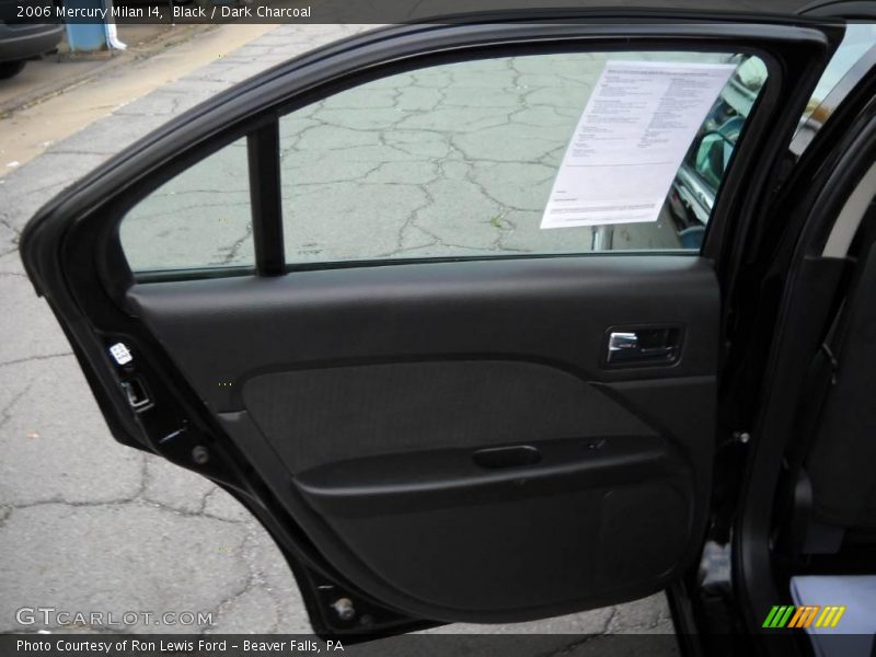 Black / Dark Charcoal 2006 Mercury Milan I4