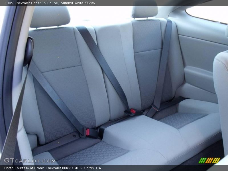 Summit White / Gray 2009 Chevrolet Cobalt LS Coupe