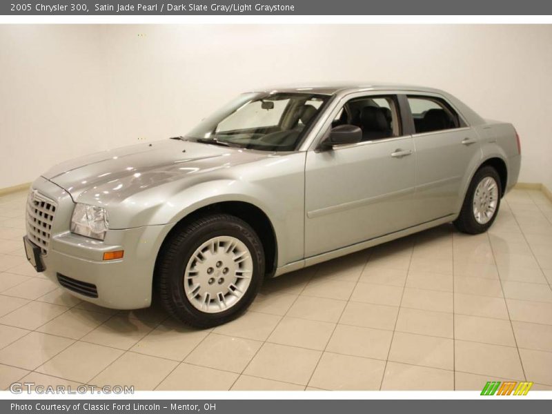 Satin Jade Pearl / Dark Slate Gray/Light Graystone 2005 Chrysler 300