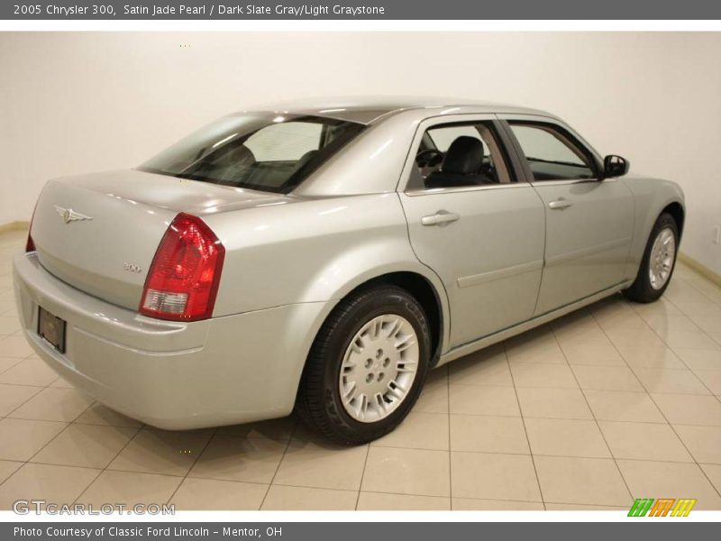 Satin Jade Pearl / Dark Slate Gray/Light Graystone 2005 Chrysler 300