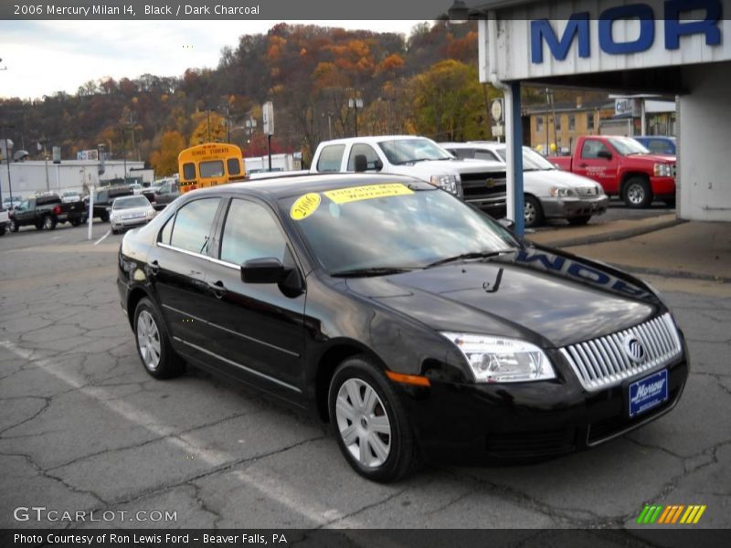 Black / Dark Charcoal 2006 Mercury Milan I4