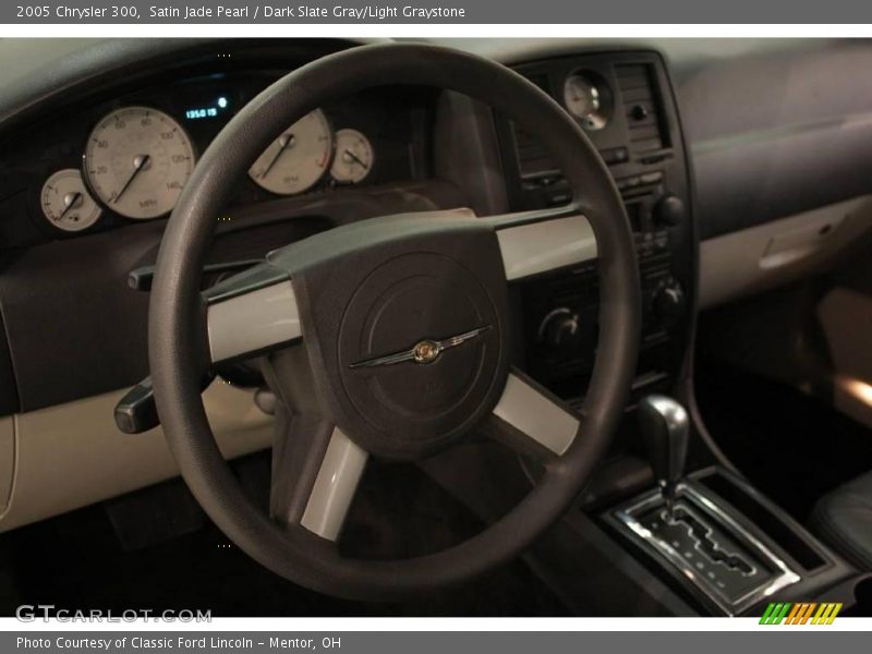 Satin Jade Pearl / Dark Slate Gray/Light Graystone 2005 Chrysler 300