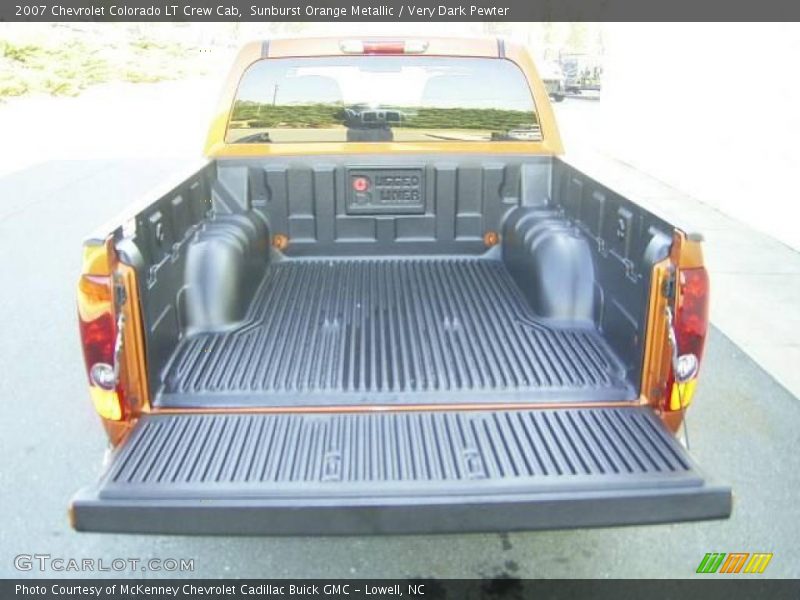 Sunburst Orange Metallic / Very Dark Pewter 2007 Chevrolet Colorado LT Crew Cab