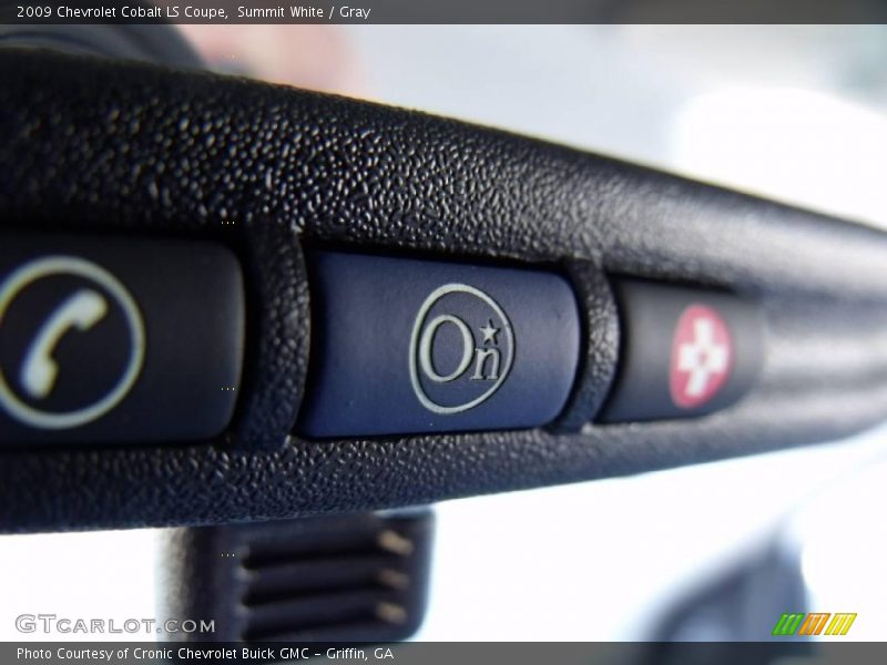 Summit White / Gray 2009 Chevrolet Cobalt LS Coupe