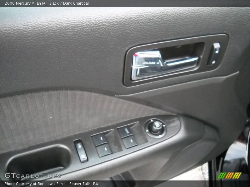 Black / Dark Charcoal 2006 Mercury Milan I4