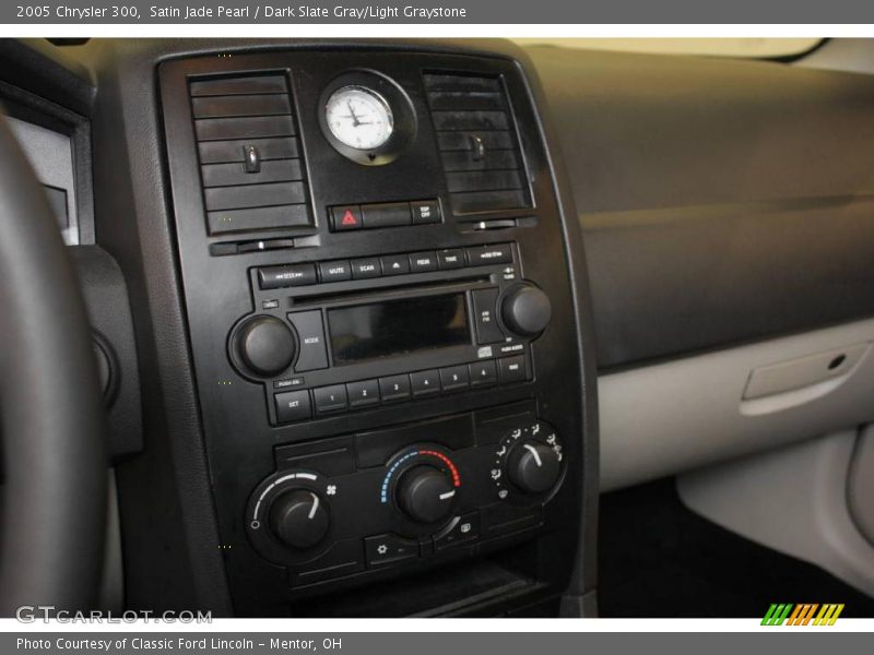 Satin Jade Pearl / Dark Slate Gray/Light Graystone 2005 Chrysler 300
