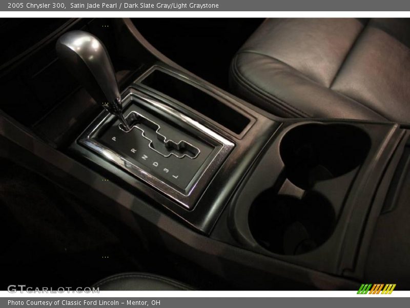 Satin Jade Pearl / Dark Slate Gray/Light Graystone 2005 Chrysler 300