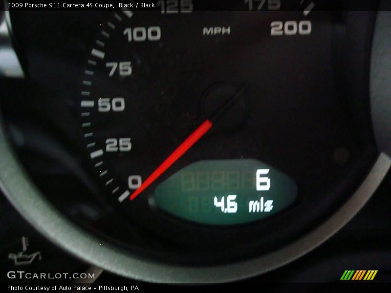 Black / Black 2009 Porsche 911 Carrera 4S Coupe
