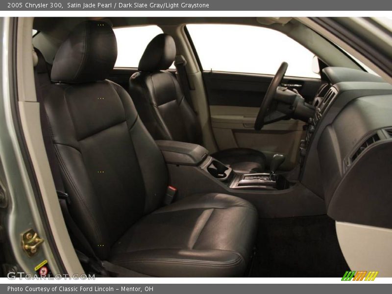 Satin Jade Pearl / Dark Slate Gray/Light Graystone 2005 Chrysler 300