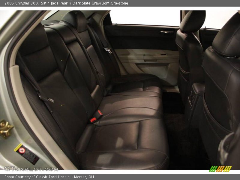 Satin Jade Pearl / Dark Slate Gray/Light Graystone 2005 Chrysler 300