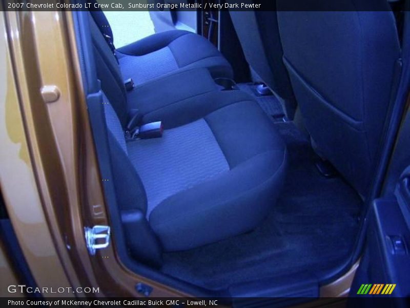 Sunburst Orange Metallic / Very Dark Pewter 2007 Chevrolet Colorado LT Crew Cab