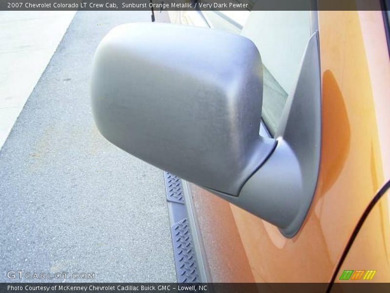 Sunburst Orange Metallic / Very Dark Pewter 2007 Chevrolet Colorado LT Crew Cab