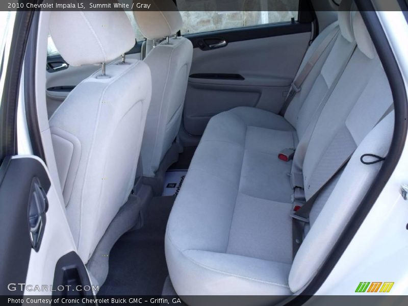 Summit White / Gray 2010 Chevrolet Impala LS